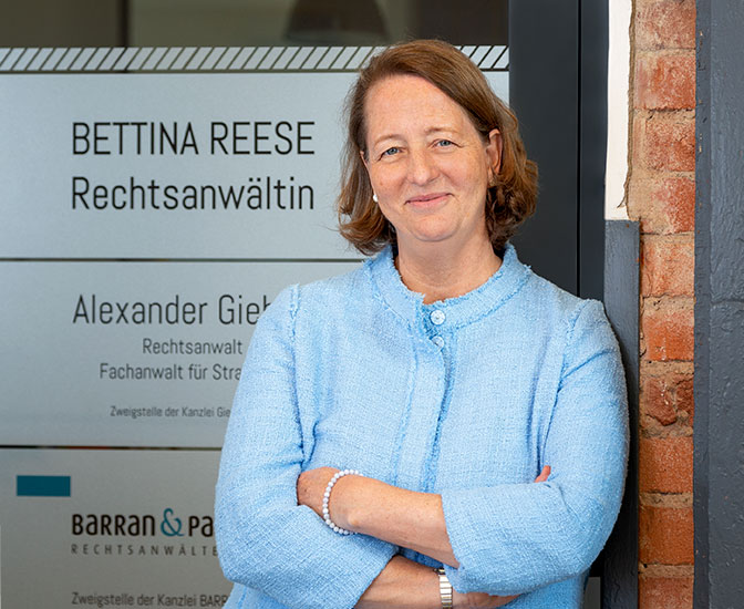 Bettina Reese Anwalt für Erbrecht, Nachlassverwaltung und Vorsorge für Notfälle